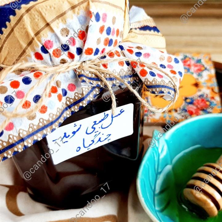 عسل طبیعی شوید چندگیاه ارگانیک (یک کیلویی)